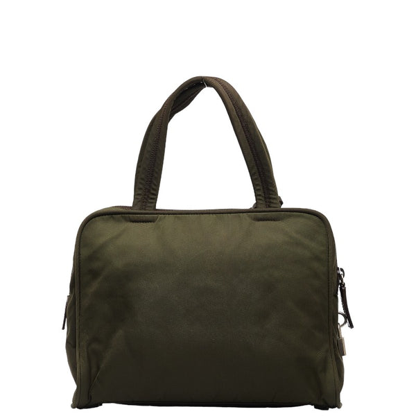 プラダ ハンドバッグ カーキ ナイロン レディース PRADA 【中古】