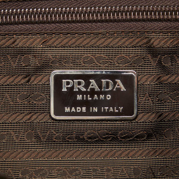 プラダ ハンドバッグ カーキ ナイロン レディース PRADA 【中古】