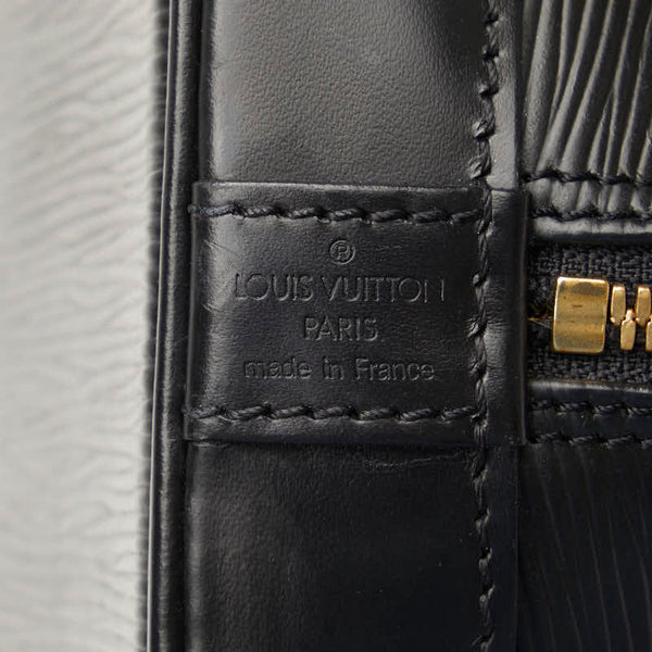 ルイ ヴィトン エピ アルマ ハンドバッグ M52142 ノワール ブラック レザー レディース LOUIS VUITTON 【中古】