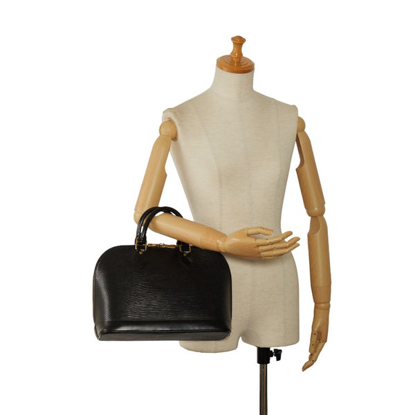 ルイ ヴィトン エピ アルマ ハンドバッグ M52142 ノワール ブラック レザー レディース LOUIS VUITTON 【中古】