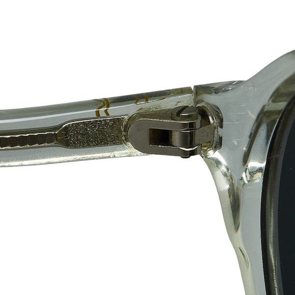 レイバン オーバル サングラス W1947 クリア ブラック プラスチック メンズ Ray-Ban 【中古】