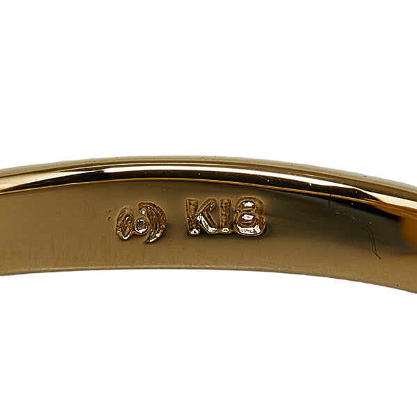 タサキ K18YG イエローゴールド アコヤパール4～4.5mm ダイヤ0.03ct リング 指輪 レディース TASAKI 12.5号 【中古】