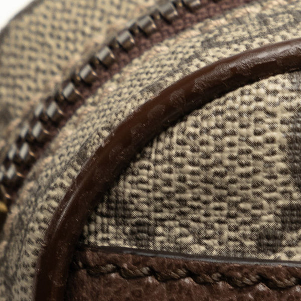 グッチ GGスプリーム オフィディア ボディバッグ ウエストバッグ ショルダーバッグ 574796 ベージュ ブラウン PVC レザー レディース GUCCI 【中古】