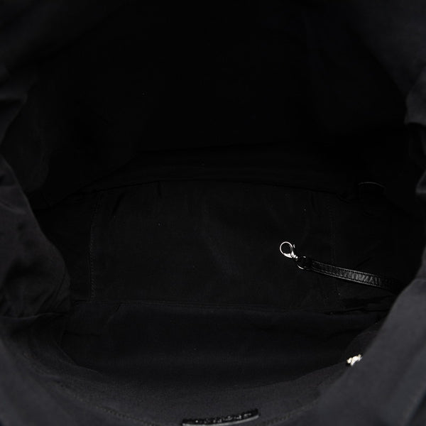 シャネル アンリミテッド ハンドバッグ ショルダーバッグ ブラック ラムスキン レディース CHANEL 【中古】