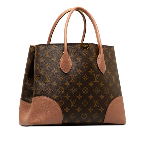 ルイ ヴィトン モノグラム フランドリン ハンドバッグ M41597 ブラウン ボアドゥローズ PVC レザー レディース LOUIS VUITTON 【中古】