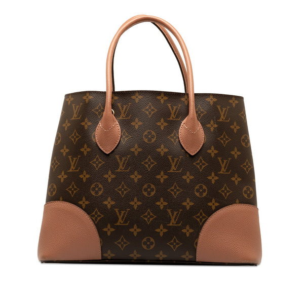 ルイ ヴィトン モノグラム フランドリン ハンドバッグ M41597 ブラウン ボアドゥローズ PVC レザー レディース LOUIS VUITTON 【中古】