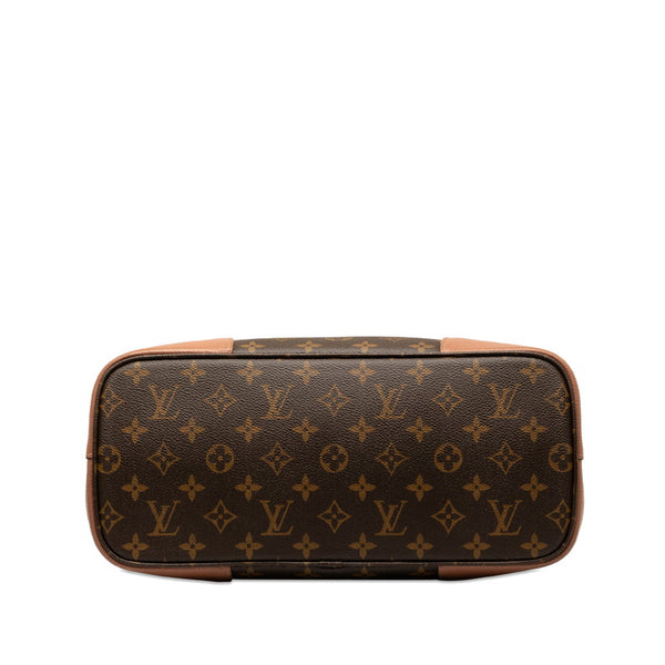 ルイ ヴィトン モノグラム フランドリン ハンドバッグ M41597 ブラウン ボアドゥローズ PVC レザー レディース LOUIS VUITTON 【中古】