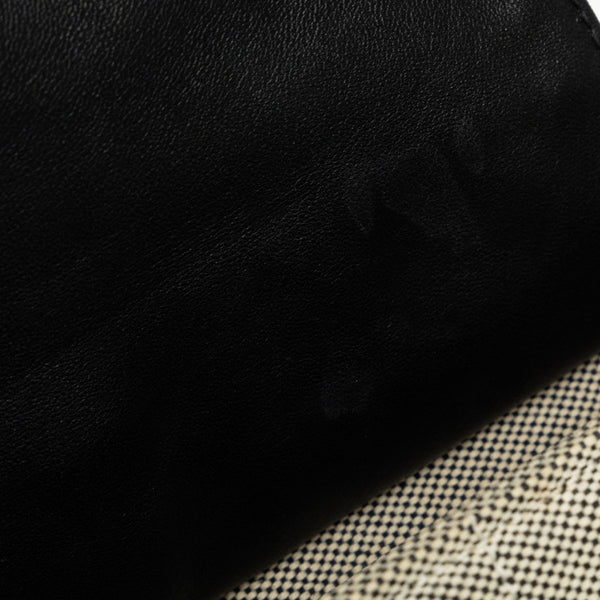 シャネル NO.5 チョコバー カメリア チェーン ハンドバッグ A31573 イエロー グレー キャンバス エナメル レディース CHANEL 【中古】