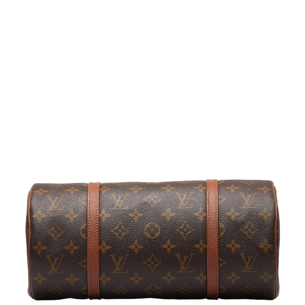 ルイ ヴィトン モノグラム パピヨン26(旧) ショルダーバッグ M51386 ブラウン PVC レザー レディース LOUIS VUITTON 【中古】