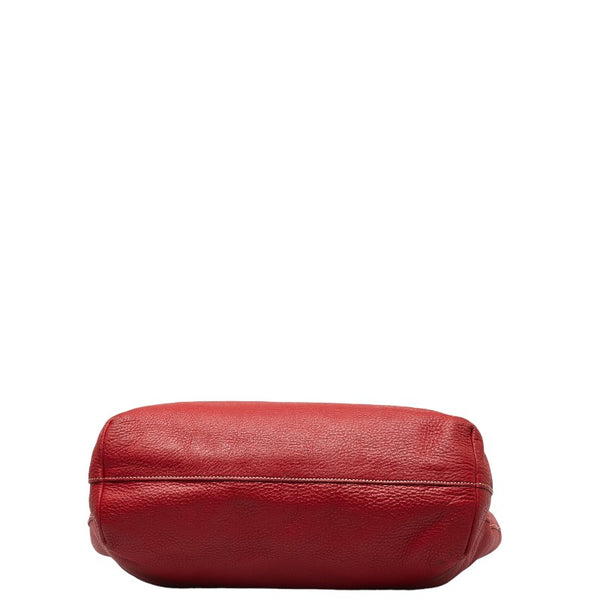 プラダ ハンドバッグ ショルダーバッグ 2WAY レッド レザー レディース PRADA 【中古】