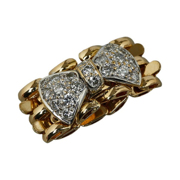 ポンテヴェキオ K18YG イエローゴールド ダイヤ1.16ct リング 指輪 レディース Ponte Vecchio 12.5号 【中古】