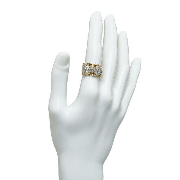 ポンテヴェキオ K18YG イエローゴールド ダイヤ1.16ct リング 指輪 レディース Ponte Vecchio 12.5号 【中古】