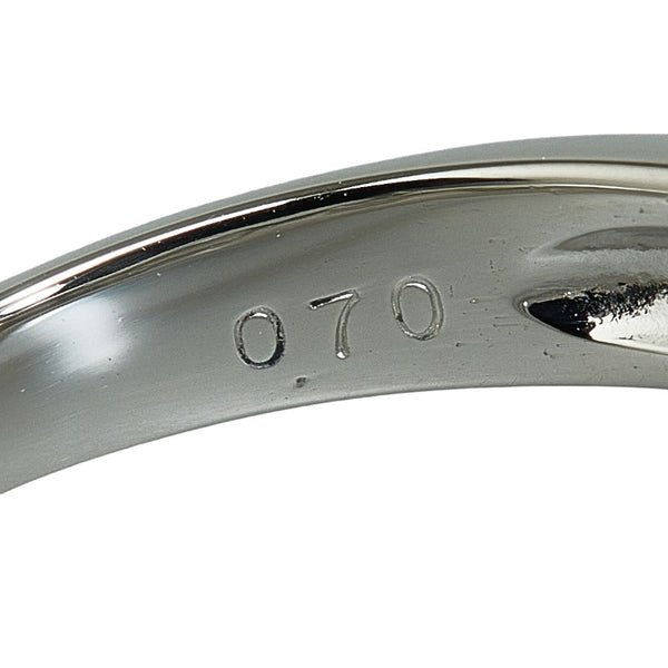 Pt900 プラチナ ダイヤ0.70ct リング 指輪 レディース 14号 【中古】