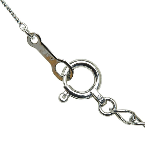 Pt900 プラチナ Pt850 プラチナ ダイヤ0.30ct プチネックレス レディース 【中古】