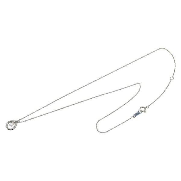 ヨンドシー Pt950 プラチナ Pt850 プラチナ ダイヤ ネックレス レディース 4℃ 【中古】