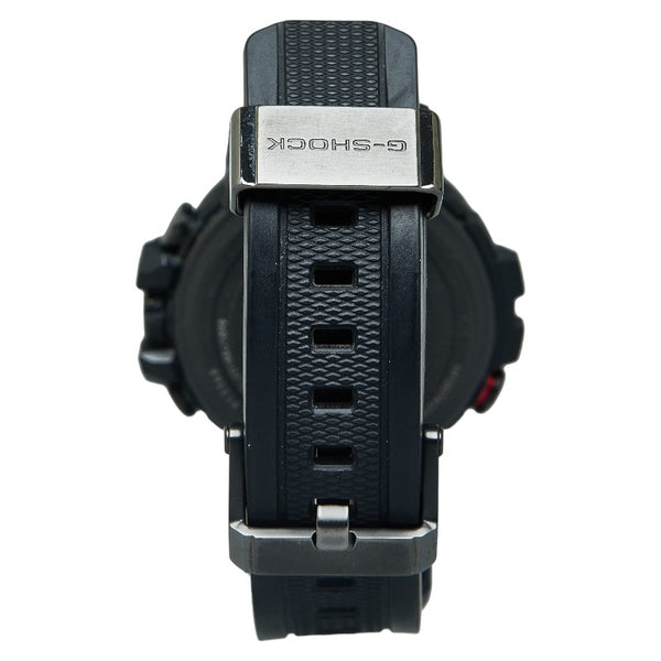 カシオ G-SHOCK MT-G 腕時計 MTG-B1000B-1AJF ソーラー電波時計 ブラック文字盤 ステンレススチール ラバー メンズ CASIO 【中古】