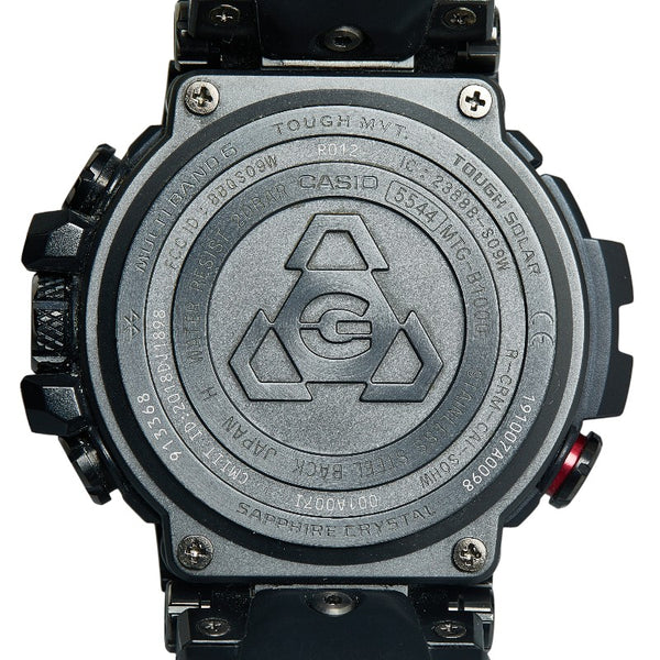 カシオ G-SHOCK MT-G 腕時計 MTG-B1000B-1AJF ソーラー電波時計 ブラック文字盤 ステンレススチール ラバー メンズ CASIO 【中古】