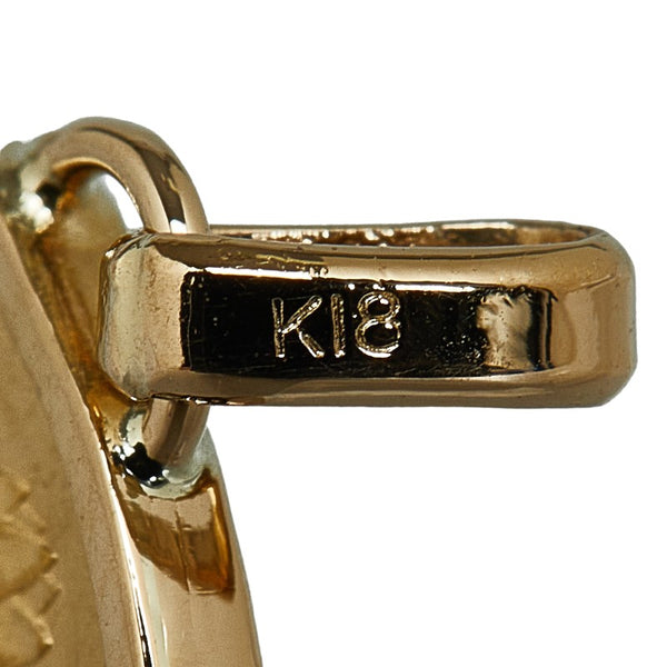 K21.6 ゴールド K18YG イエローゴールド 1867年 A パリ ナポレオン三世 20フラン金貨 ペンダントトップ レディース 【中古】