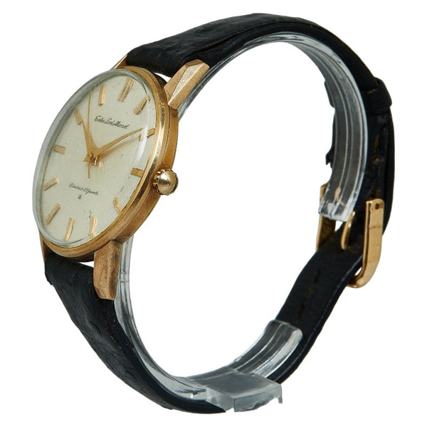セイコー ロードマーベル 腕時計 5740 1990 手巻き シルバー文字盤 K14YG イエローゴールド メンズ SEIKO 【中古】