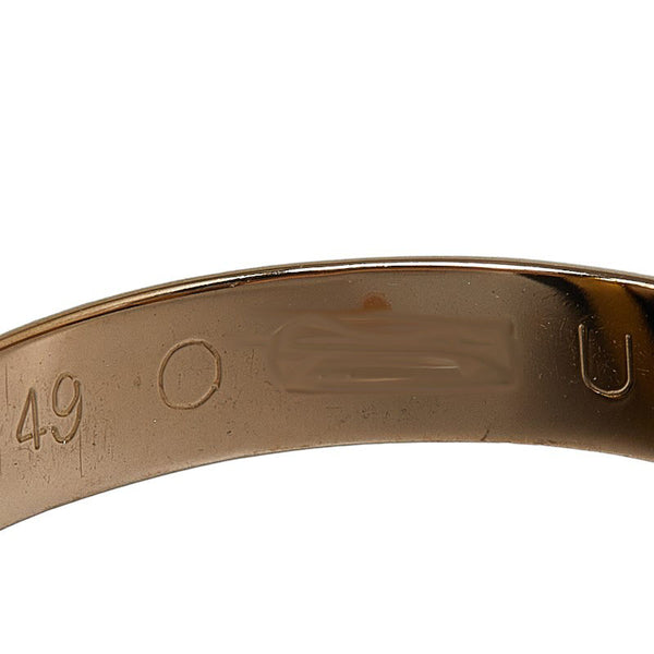 カルティエ K18YG イエローゴールド K18PG ピンクゴールド K18WG ホワイトゴールド トリニティ リング 指輪 #49 レディース CARTIER 8号 【中古】