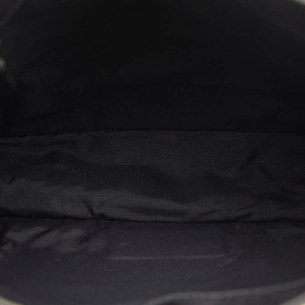 グッチ GGキャンバス 斜め掛け ショルダーバッグ 91762 ブラック キャンバス レザー レディース GUCCI 【中古】