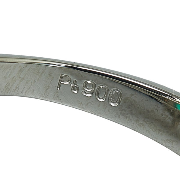 Pt900 プラチナ エメラルド2.075ct ダイヤ0.852ct リング 指輪 レディース 11号 【中古】