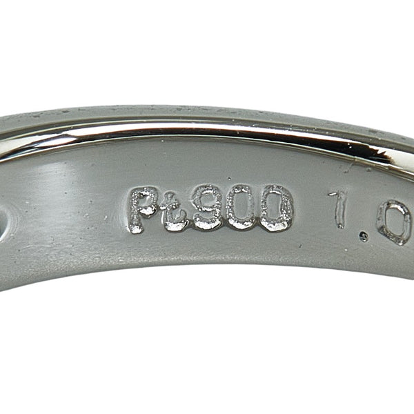Pt900 プラチナ ダイヤ1.06ct ダイヤ0.33ct リング 指輪 レディース 10.5号 【中古】