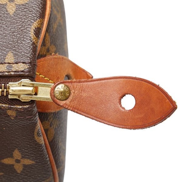 ルイ ヴィトン モノグラム スピーディ30 ハンドバッグ M41526 ブラウン PVC レザー レディース LOUIS VUITTON 【中古】