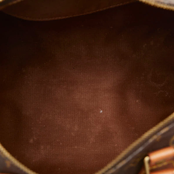 ルイ ヴィトン モノグラム スピーディ30 ハンドバッグ M41526 ブラウン PVC レザー レディース LOUIS VUITTON 【中古】