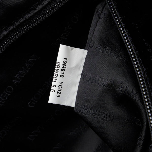 ジョルジオアルマーニ ハンドバッグ ショルダーバッグ 2WAY ワインレッド レザー メンズ GIORGIO ARMANI 【中古】
