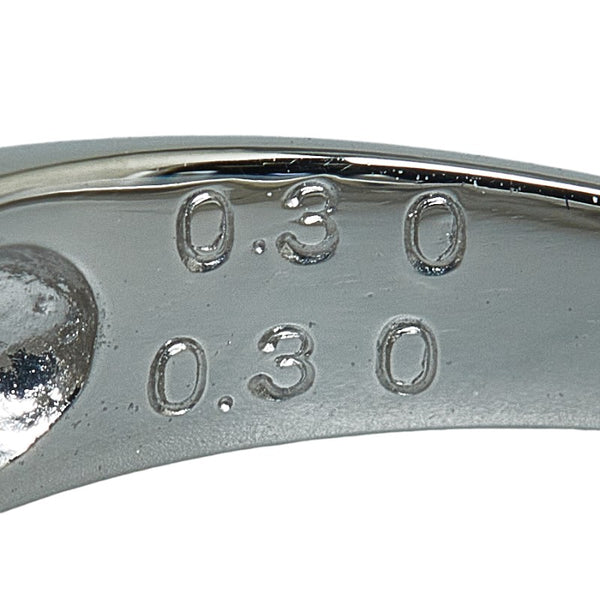 Pt900 プラチナ ダイヤ0.30ct ダイヤ0.30ct リング 指輪 レディース 10号 【中古】