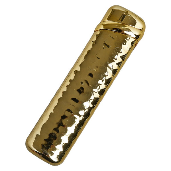 サンローラン YSLロゴ ガスライター ライター ゴールド メッキ メンズ SAINT LAURENT 【中古】