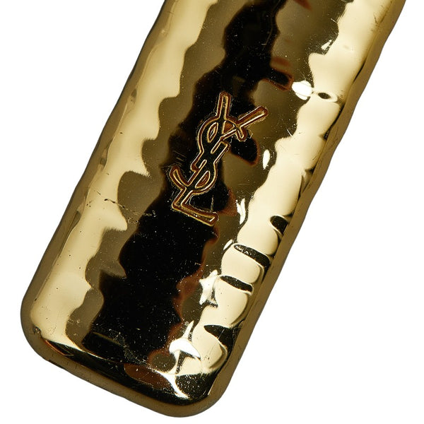 サンローラン YSLロゴ ガスライター ライター ゴールド メッキ メンズ SAINT LAURENT 【中古】