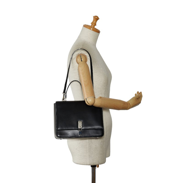 グッチ ハンドバッグ ショルダーバッグ 2WAY 000 0813 ブラック レザー レディース GUCCI 【中古】