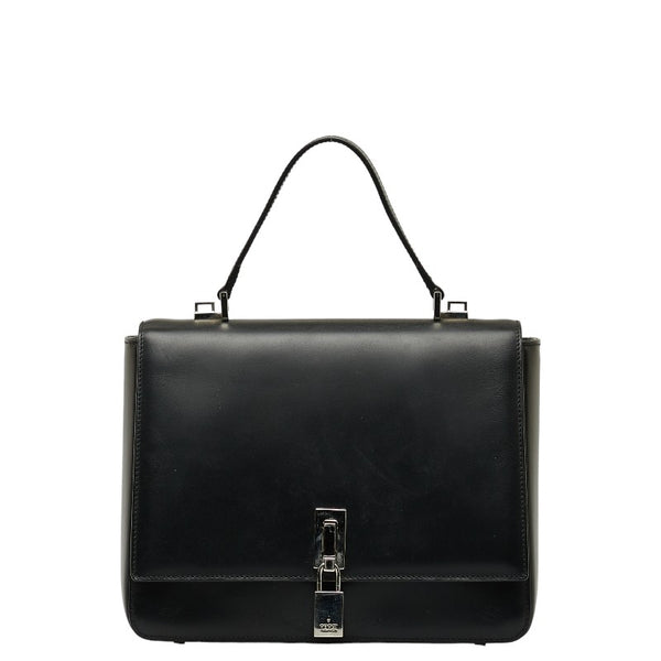 グッチ ハンドバッグ ショルダーバッグ 2WAY 000 0813 ブラック レザー レディース GUCCI 【中古】