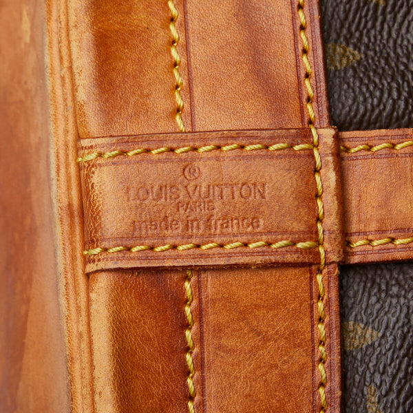 ルイ ヴィトン モノグラム ノエ ショルダーバッグ M42224 ブラウン PVC レザー レディース LOUIS VUITTON 【中古】