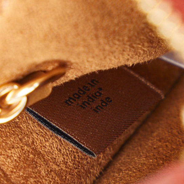 コーチ ミニ スキニー シグネチャー ストロベリー プリント パスケース 小銭入れ ブラウン ピンク PVC レザー レディース COACH 【中古】