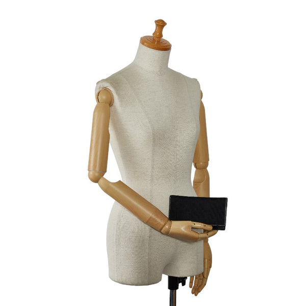 コーチ シグネチャー 手帳カバー ブックカバー ブラック キャンバス レザー レディース COACH 【中古】