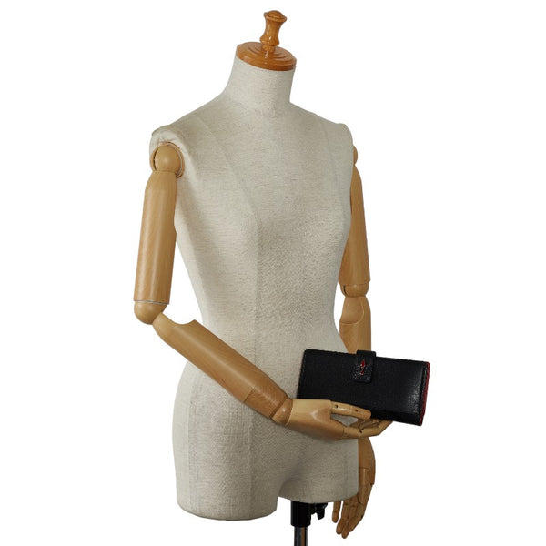 クリスチャンルブタン パロマ 長財布 3195086 ブラック レッド レザー メンズ Christian Louboutin 【中古】