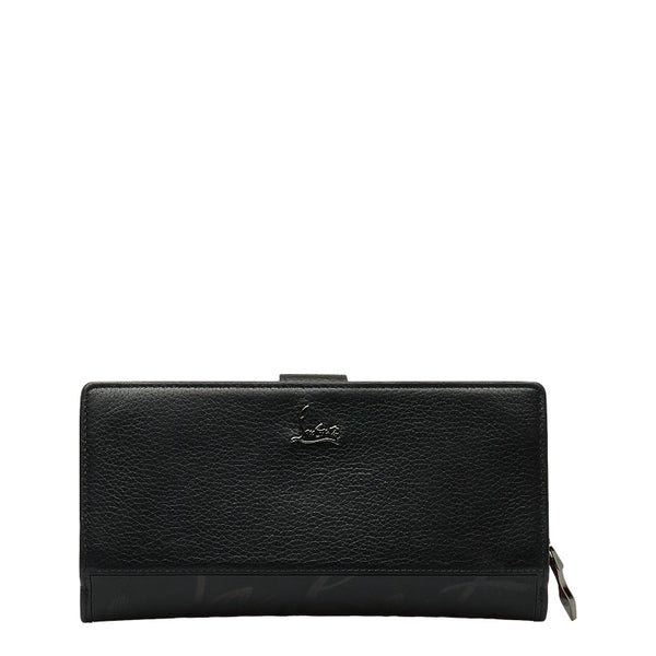 クリスチャンルブタン パロマ 長財布 3195086 ブラック レッド レザー メンズ Christian Louboutin 【中古】