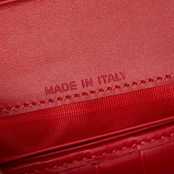 クリスチャンルブタン パロマ 長財布 3195086 ブラック レッド レザー メンズ Christian Louboutin 【中古】