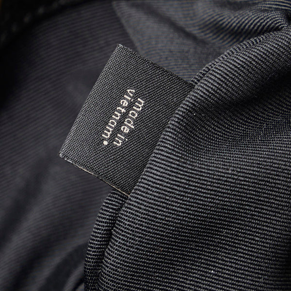 コーチ ロゴ ゴールド金具 リュック バックパック F29008 ブラック レザー レディース COACH 【中古】