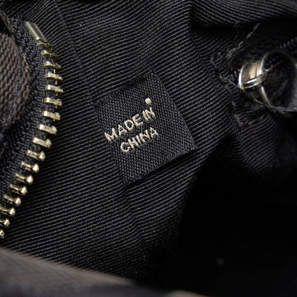 コーチ シグネチャー 斜め掛け ショルダーバッグ F15068 ブラック キャンバス レザー レディース COACH 【中古】