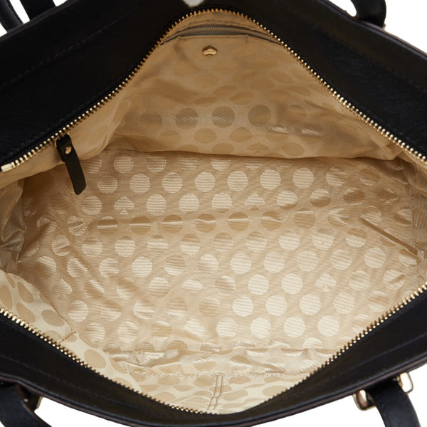 ケイトスペード ハンドバッグ トートバッグ ブラック レザー レディース Kate Spade 【中古】