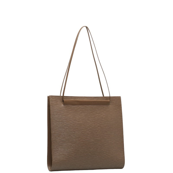 ルイ ヴィトン エピ サントロペ トートバッグ M5246C ペッパー ブラウン レザー レディース LOUIS VUITTON 【中古】