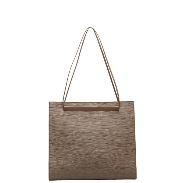 ルイ ヴィトン エピ サントロペ トートバッグ M5246C ペッパー ブラウン レザー レディース LOUIS VUITTON 【中古】