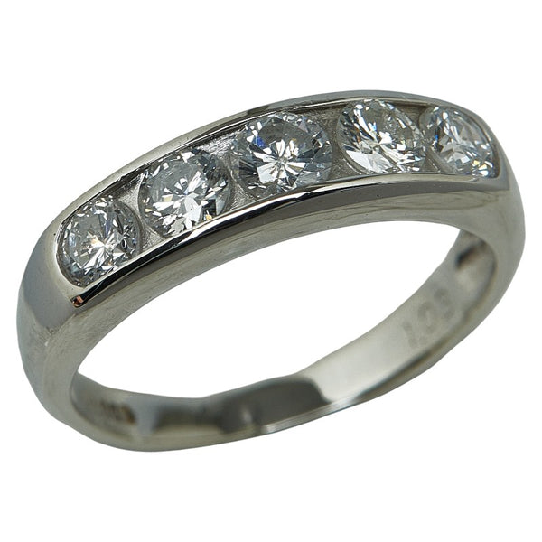 Pt900 プラチナ ダイヤ1.03ct リング 指輪 レディース 11号 【中古】