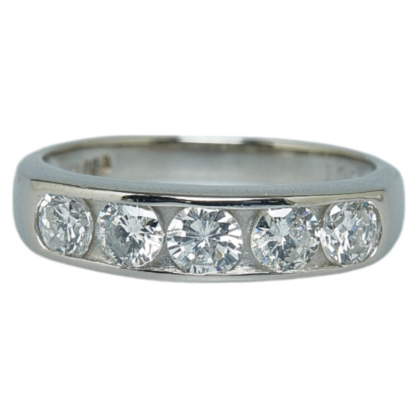 Pt900 プラチナ ダイヤ1.03ct リング 指輪 レディース 11号 【中古】