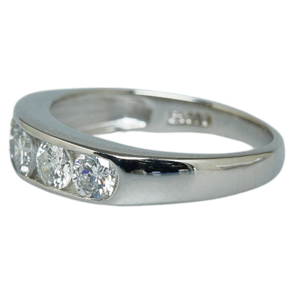 Pt900 プラチナ ダイヤ1.03ct リング 指輪 レディース 11号 【中古】