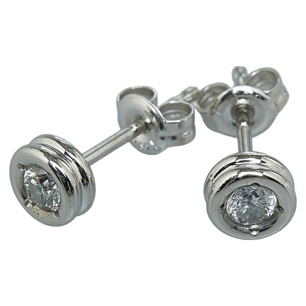 Pt900 プラチナ ダイヤ0.24ct ピアス レディース 【中古】